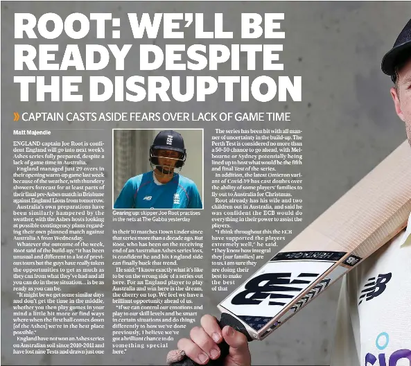 ROOT WE’LL BE READY DESPITE THE DISRUPTION PressReader
