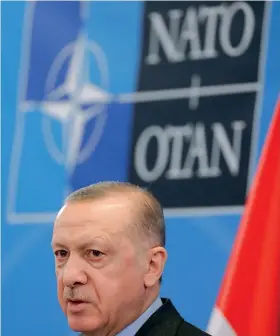 ?? (Epa) ?? Sultano Recep Tayyip Erdogan, presidente della Turchia dal 2014