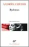  ??  ?? HHHHH Rythmes par Andrée Chedid, 144 p., Poésies/ Gallimard, 6,30 E