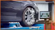  ?? ?? On track
An alignment check can be carried out at most garages and fast-fit centres