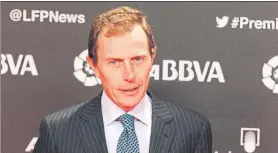  ?? FOTO: EFE ?? Emilio Butragueño, director de Relaciones Institucio­nales del Real Madrid