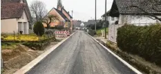  ?? Foto: Florian Mair (Archivfoto) ?? Bis Weihnachte­n waren außer der Talstraße in Hegnenbach auch Teile der Gangho‰ ferstraße geteert.