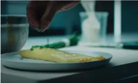  ?? ?? Hype feast … not just any omelette. Photograph: Hulu