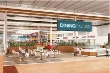  ?? Katy Mills ?? Katy Mills will see a sweeping renovation that will include an updated and redesigned food court. A new children’s play area and lounge seating will provide breaks for shoppers.