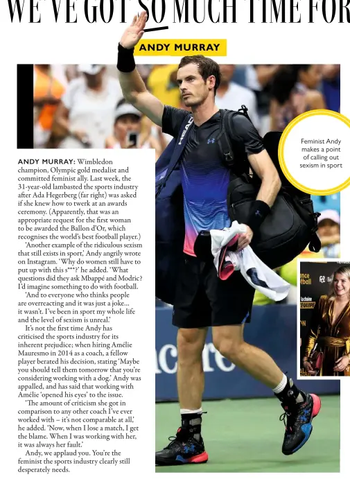  ??  ?? ANDY MURRAY