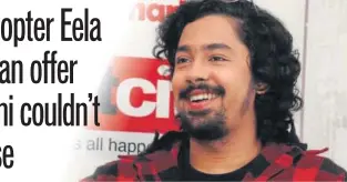  ?? PHOTO: SHIVAM SAXENA/HT ?? Time flies faster when you have a good time, says actor Riddhi Sen about this film, which started in January this year and is now all set to hit theatres