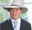  ??  ?? APPEAL: Barnaby Joyce.