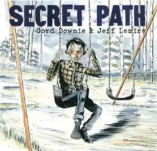  ??  ?? The Secret Path is an initiative started by singer Gord Downie to teach Canadians about residentia­l schools, based on Chanie Wenjack’s death.