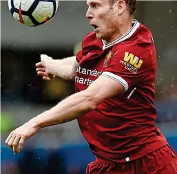  ?? GETTY IMAGES ?? On the ball: James Milner is still fighting fit at 32