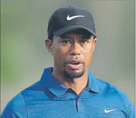  ?? FOTO: AP ?? Inédito desde febrero, Tiger Woods ha jugado 19 torneos desde julio de 2013