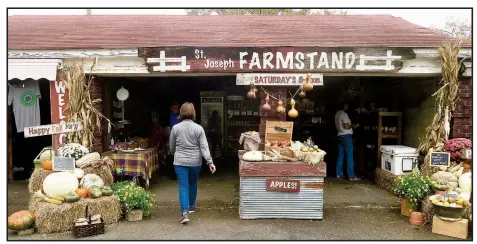  ??  ?? The Farm Stand at St. Joseph Center is open from 8 a.m. to noon every Saturday from May 5 through Oct. 27.