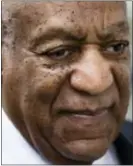  ?? ASSOCIATED PRESS ?? Bill Cosby arrives for his sexual assault trial at the Montgomery County Courthouse in Norristown on Monday.