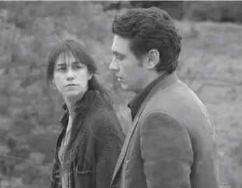  ?? TIFF ?? Charlotte Gainsbourg plays Kate and James Franco plays angst-filled writer Tomas in Every Thing Will Be Fine.