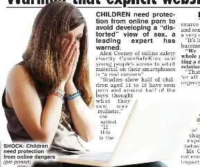 SAVE KIDS FROM Initiative NET PORN HARM' fund's job milestone ...
