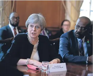  ?? Picture: Getty Images. ?? Theresa May faces fierce criticism over treatment of the Windrush generation of British residents.
