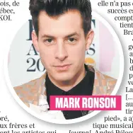  ??  ?? Mark ronson