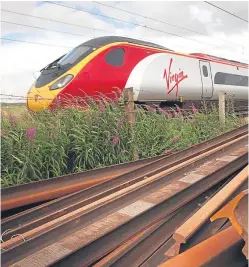  ?? Picture: PA. ?? The West Coast rail franchise is held by a joint venture between Virgin Rail Group and Stagecoach