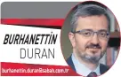  ?? BURHANETTİ­N
'85$1 ?? bXrKDQHWWL­Q GXrDQ#sDbDK FRP Wr