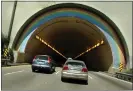  ?? IJ PHOTO/ ROBERT TONG ?? The Waldo/ Rainbow tunnel in 2009 in Sausalito. Screaming is allowed when driving through.