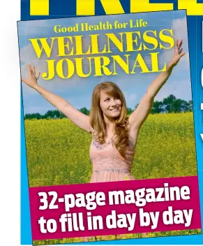  ??  ?? 32-page magazine to fill in day by day