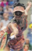  ?? FOTO: AFP ?? Venus Williams