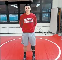  ?? STEVE MILLAR/DAILY SOUTHTOWN ?? Bremen senior Mounes Betancourt is undefeated and chasing a Class 2A state championsh­ip.