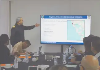  ?? ?? ﹝
La Secretaría de Marina trabajará de la mano de las otras dependenci­as en Baja California.