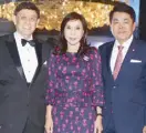  ??  ?? Johnny Litton with Thai Ambassador Thanatip Upatising and wife Monthip.