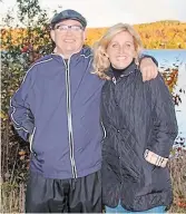  ?? SUPPLIED PHOTO ?? Terry Cooke and his sister Kelly, a nurse who insisted he get a cardiac checkup based on their family history.