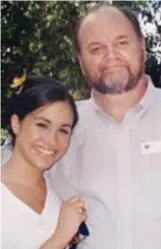  ??  ?? Father: Meghan and Thomas Markle