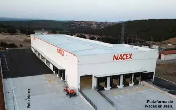 ??  ?? Plataforma de Nacex en Jaén.