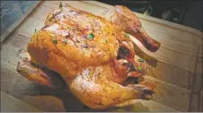  ?? COURTESY LUCY HERRMAN ?? Versatile roast chicken can yield more than one tasty meal.