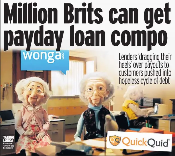  ??  ?? TAKING LONGA Firms are ‘slow to pay back cash’