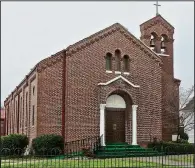  ?? Special to the Democrat-Gazette/MARCIA SCHNEDLER ?? Our Lady of the Lake Church in Lake Village has a museum that depicts the history of the parish and its Italian heritage.