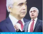  ??  ?? OSLO: In this file photo, Fatih Birol, head of the Internatio­nal Energy Agency (IEA) speaks at the Autumn conference of Equinor, a Norwegian multinatio­nal energy company, in Oslo, Norway. — AFP