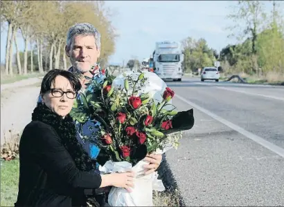  ?? MERCÈ GILI ?? Los padres de Marta, cuya muerte fue puesta como ejemplo para pedir este cambio en el Código Penal