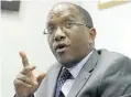  ??  ?? Auditor-general Kimi Makwetu.