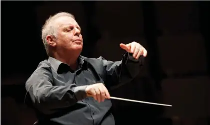  ?? Photograph: David Levene/The Guardian ?? ‘As a pianist, accompanis­t and conductor, Mr Barenboim has always spoken through his music to the better angels of the world.’