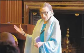  ?? Magnolia Pictures ?? “RBG” takes a compelling look at Supreme Court Justice Ruth Bader Ginsburg.