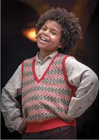  ?? PAULO BELOTE/TV GLOBO ?? De Juazeiro, o menino Levi Asaf, de 9 anos, interpreta o filho dos protagonis­tas