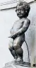  ??  ?? Not for the British, please: the Manneken Pis in Brussels