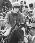  ??  ?? HOT TO TROT: Walter Swinburn, aged just 19, won the Derby in 1981. Photo: Central Press/Hulton Archive/Getty