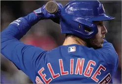  ?? MATT YORK/ASSOCIATED PRESS FILE ?? Clay Bellinger resurrecte­d his career with the Cubs last year, and after becoming a free agent following the season, he has decided to remain in Chicago. Bellinger agreed to a three-year, $80 million deal.
