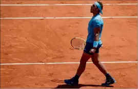  ?? (Photos AFP) ?? Nadal se frottera à Del Potro en demi-finale.