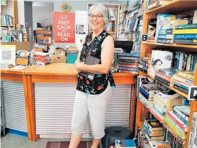  ?? Photo / Jenny Ling ?? Kaye Neely found her happy place when she opened Village Books in Waipapa in 2010.