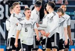  ??  ?? reto. La selección de Alemania es una de las candidatas a pelear por el título de la Eurocopa.