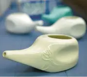  ?? ?? Acanthamoe­ba can infect people using neti pots. MARK CORNELISON/LEXINGTON HERALD-LEADER 2008