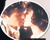  ??  ?? Hugh Grant and Andie MacDowell in Four Weddings and a Funeral