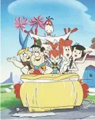  ?? HANNA-BARBERA CARTOON INC. ?? “The Flintstone­s” premiered in 1960 as a modern stone-age family in the town of Bedrock.