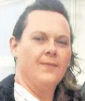  ??  ?? > Claire Rogers, 40, from Aberbargoe­d